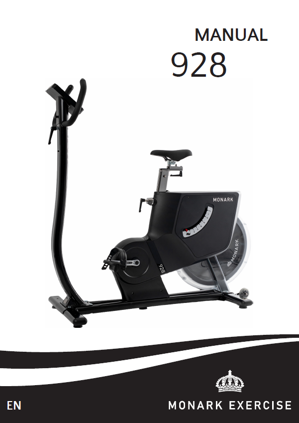MONARK 928 Upright​ Manual